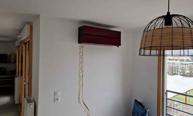 Installation de pompe à chaleur HEATING MITSUBISHI pour un confort optimal été comme hiver